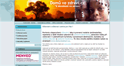 Desktop Screenshot of domuvezdravi.cz